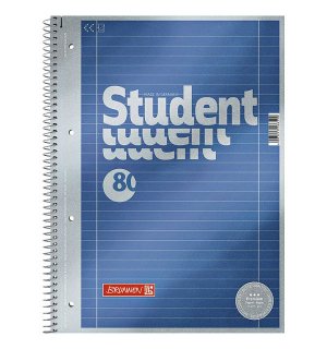 Тетрадь Brunnen Student Premium Metallic в линейку А4