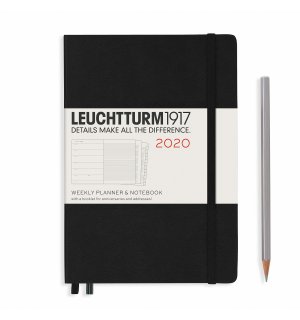 Leuchtturm1917 Еженедельник-блокнот на 2020 год, неделя на странице Medium