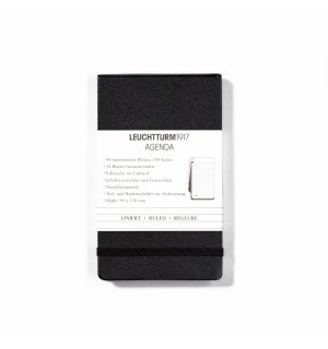 Leuchtturm1917 Pocket Reporter Notepad Black