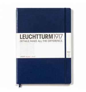 Leuchtturm1917 Master Slim Notebook Navy