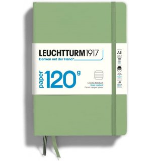 Leuchtturm1917 Medium Notebook 120g Edition Sage (пастельный зеленый) А5