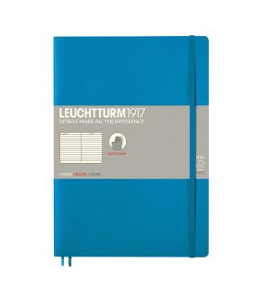 Leuchtturm1917 Medium Soft Cover Composition B5 Azure (лазурный)