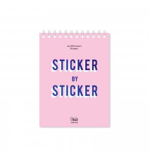 ORNER Sticker by Sticker Стикербук на пружине А6