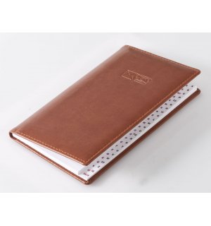 Brunnen Телефонная книга Софт, коньяк А6