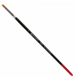 BRAUBERG Кисть синтетика плоская №1