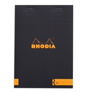 Rhodia R Premium Black Blank Pad №16 A5