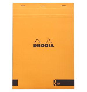 Rhodia R Premium Orange Blank Pad №18 A4