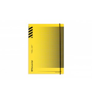 Manuscript Off-yellow Dot Plus скетчбук с открытым переплетом А5