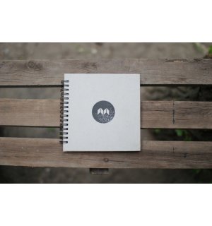 Скетчбук Memorandum GRAY SQUARE MEMO / СЕРЫЙ КВАДРАТ