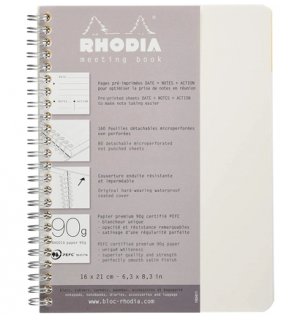 Rhodia Classic Ежедневник MeetingBook на спирали A5