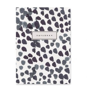 Red Wooden Flag Dark Dots А6