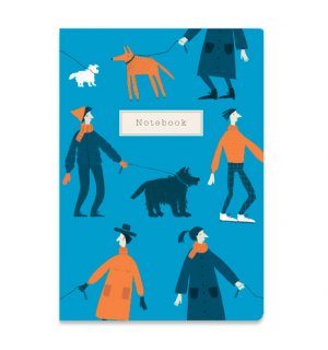 Red Wooden Flag Dogs А6