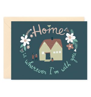 Открытка "Home" C6