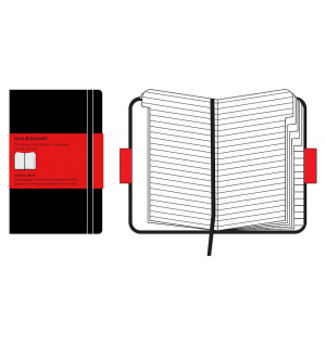 Записная книжка Moleskine Classic (с алфавитом), Large, черная