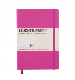 Leuchtturm1917 Medium Sketchbook Pink