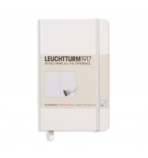 Leuchtturm1917 Pocket Sketchbook White