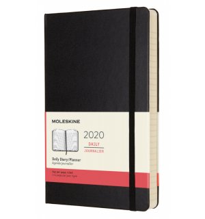 Ежедневник Moleskine Classic (2020), Large, черный