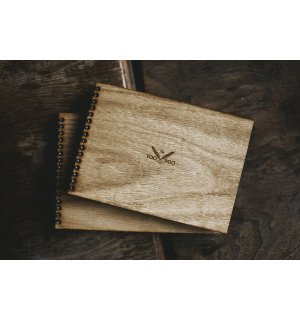 Voodoo Books Wooden Sketchbook A5