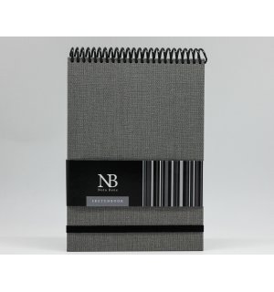 Nota Bene Скетчбук в точку на спирали "Mood Color" Gray А5