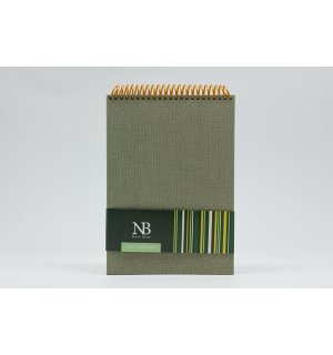 Nota Bene Скетчбук в точку на спирали "Mood Color" Pistachio А5