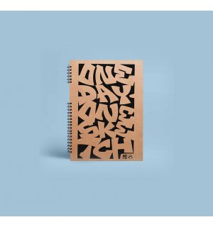Mila Books Скетчбук "Один день-один скетч" 4 вида бумаги А5