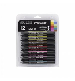 Winsor & Newton Promarker Набор маркеров 12 set 2 (x13) 