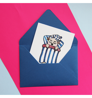 All Write Открытка почтовая Good night, A6