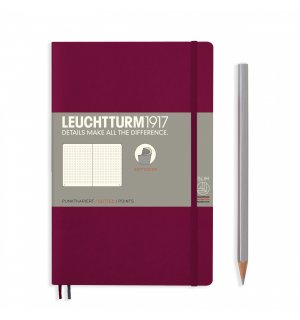 Leuchtturm1917 Soft Cover Port Red (винный) B6+