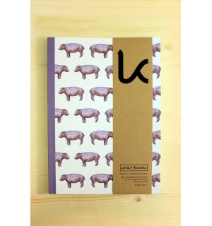 Kraftbook Скетчбук Бегемоты А5