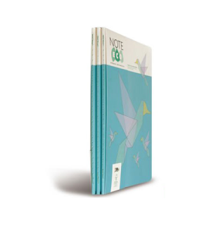 Note Eco Blue Bird Origami (x3)
