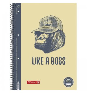 Тетрадь Brunnen Premium Like a Boss в линейку А4