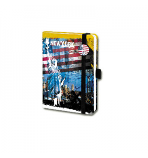 Записная книжка формата А6 в клетку Brunnen Kompagnon Reverse New York