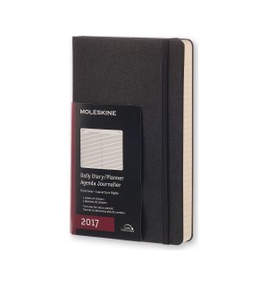 Ежедневник Moleskine Classic (2017), Large, черный