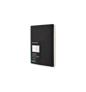 Еженедельник Moleskine Classic Soft (2016), XLarge, черный