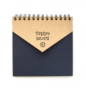 Tёplye Istorii Скетчбук 17х17 см, палитра Океан