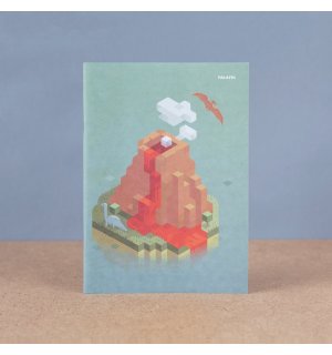 Falafel books тетрадь в клетку Prehistoric A5