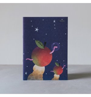 Falafel books тетрадь в линейку Worm Explorer A5