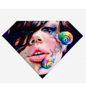 Diamond №23. Одиночная наклейка А6