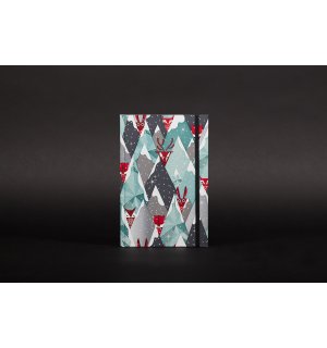 Sketchbook Me «Лисички» нелинованный в твердой обложке A5-