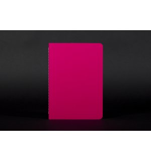 Sketchbook Me Cosmo Pink в точку с оранжевой вставкой A5