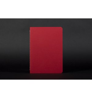 Sketchbook Me Красный нелинованный с черной вставкой A5