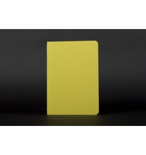 Sketchbook Me Желтый в точку с синей вставкой A5