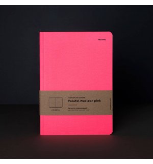 Falafel books Блокнот для записей Falafel Nuclear pink А5