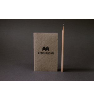 Скетчбук Memorandum LINE PATTERN BOOK (нелинованный), A6