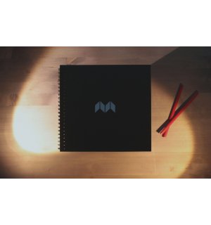 Скетчбук Memorandum SQUARE MEMO BOOK (нелинованный), A5