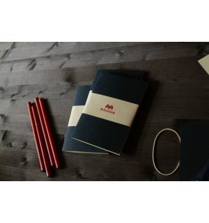 Скетчбук Memorandum NAVY MEMO BOOK (нелинованный), A6