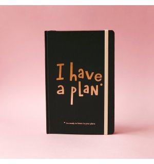 ORNER I have a plan Черный недатированный планер  А5