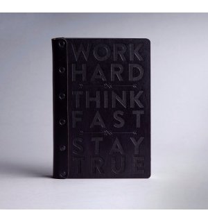 Proffessio Ежедневник Work Hard blackwood edition, А5