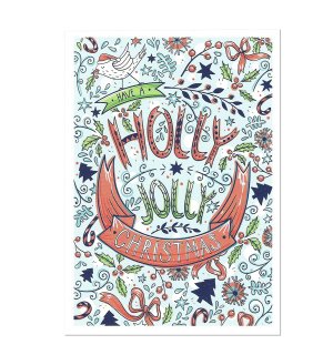 Открытка Have a Holly Jolly Christmas С6