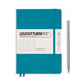 Leuchtturm1917 Medium Smooth Colors Notebook Ocean (океанический синий) А5
